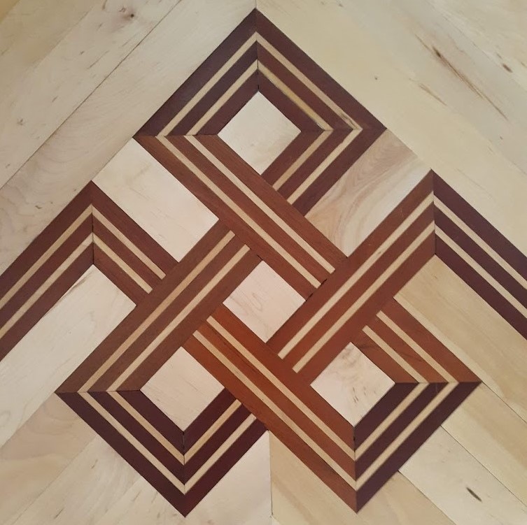 original knot floor design