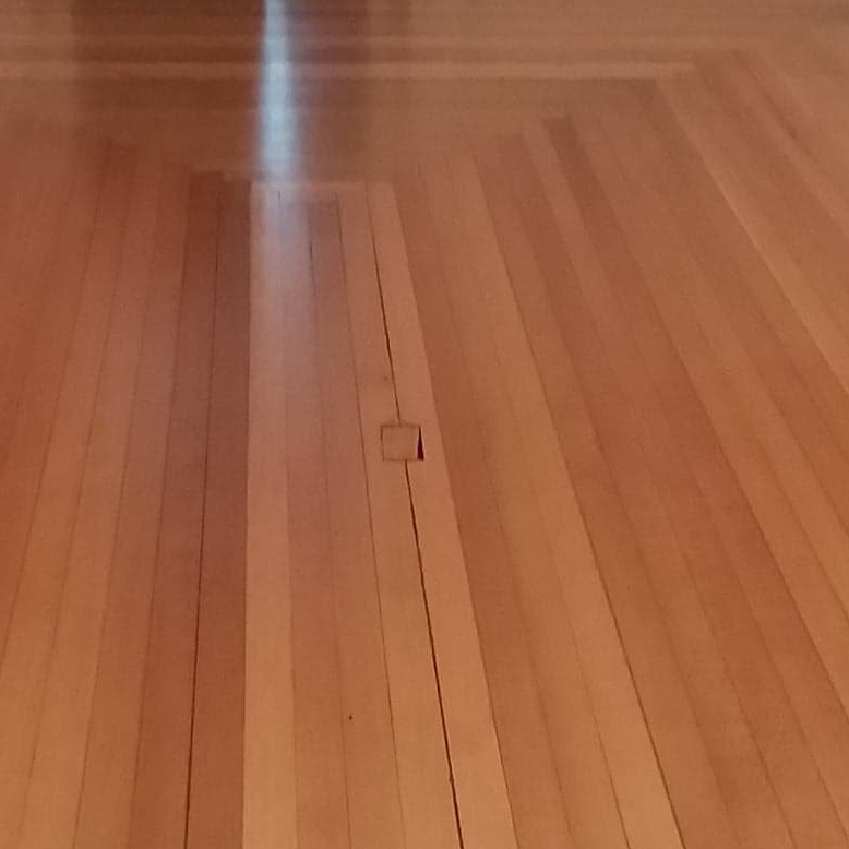 floor after refinishing